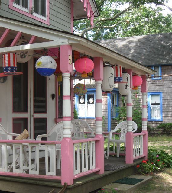 Gingerbread cottages in Oak Bluffs