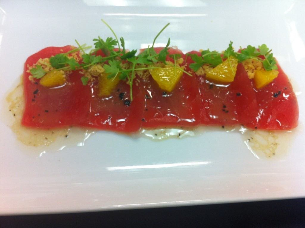 Signature Dishes Tuna Crudo Recipe from Benjamin Dayag