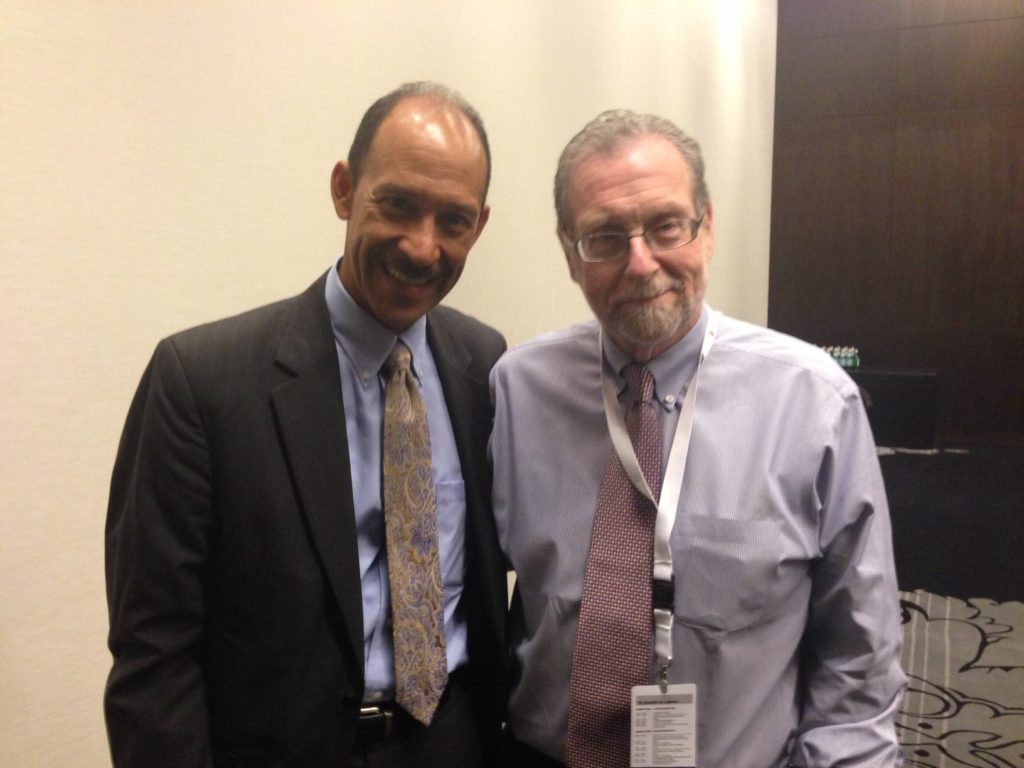Ambassador Michael Corbin and Peter Greenberg at the WTTC Summit