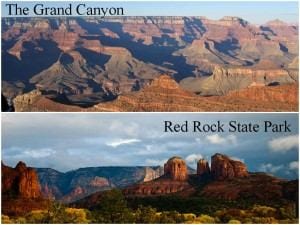 Grand Canyon and Red