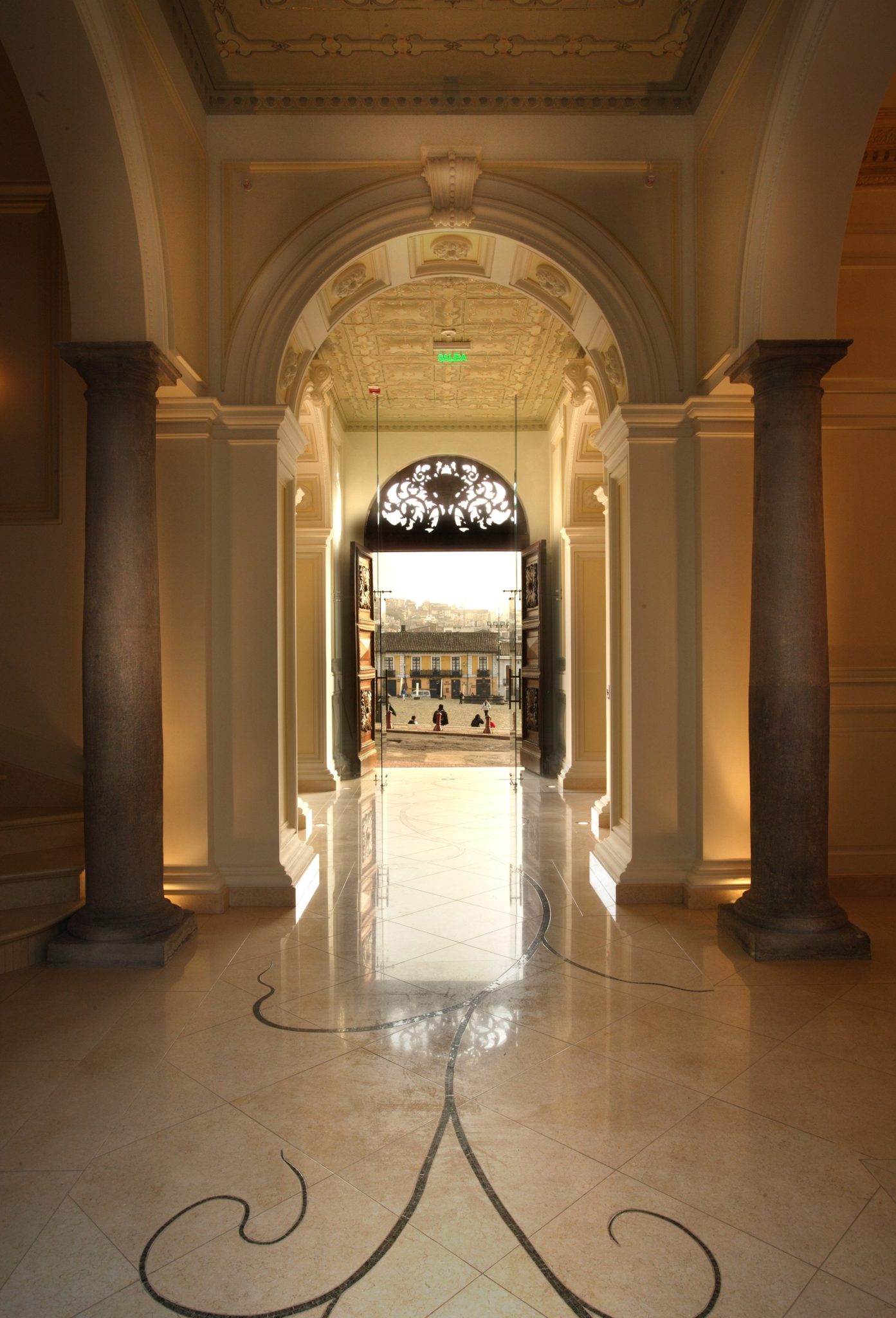 main entrance Quito