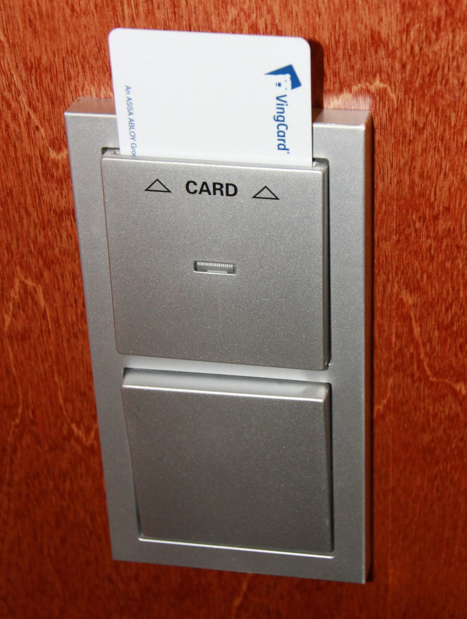 hotel door card