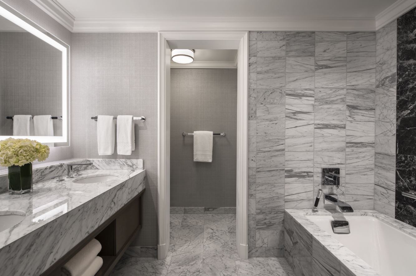 Luxe Lavs: New Hotel Bathroom Designs